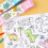 Children's coloring paper roll for kids imagination 8