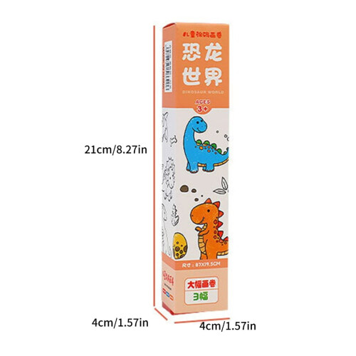 Children's coloring paper roll for kids imagination 2