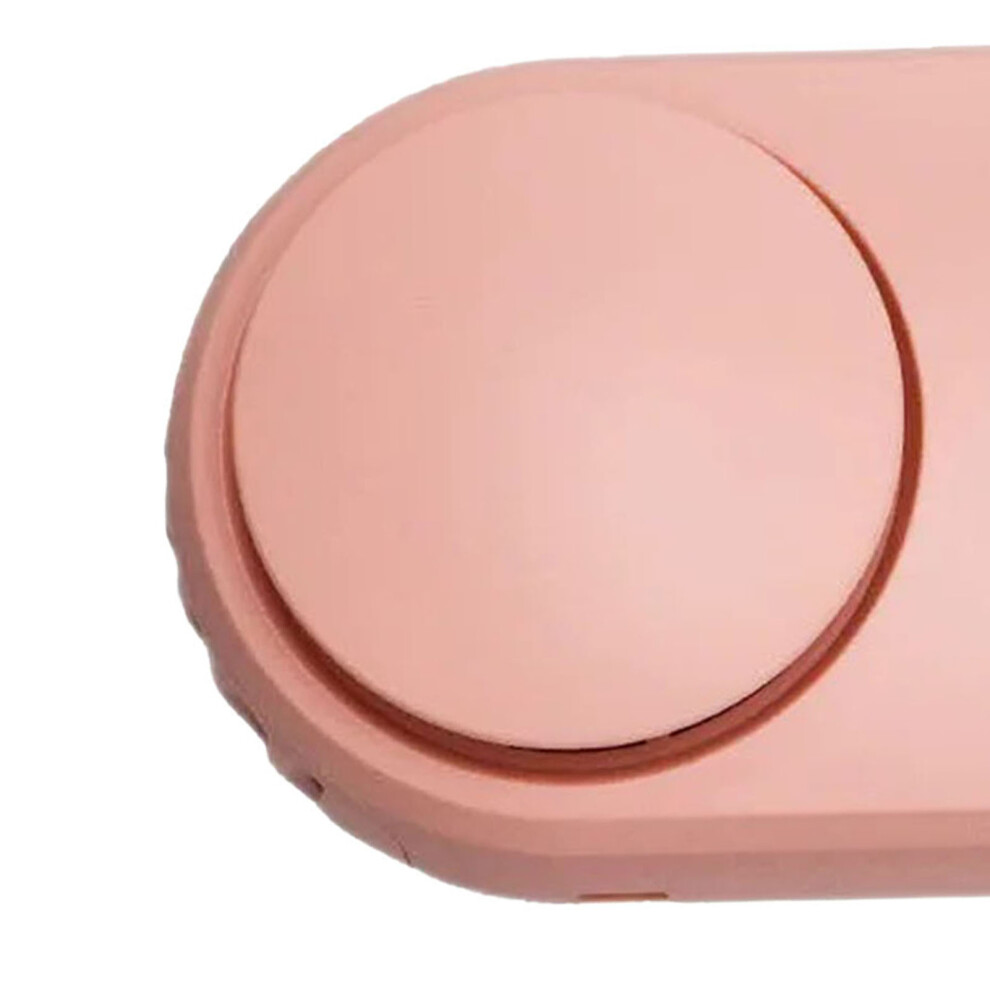 Handheld Eyelash Fan USB Rechargeable Pink
