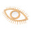 Rattan Eye Wall Mirror, Natural Woven Decorative Mirror 6