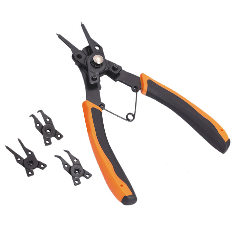 High Quality Tools Product Snap Ring Pliers Set With Interchangeable Jaw Head4in1c Clips Removal Retaining Set For Automotive And Engine Repair 9448483187282