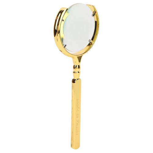 High-definition Glass Lens Handheld Magnifier, Comfortable to Use For Hours On End 2