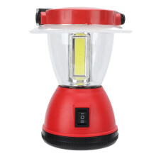 Battery Powered LED Lantern With Dimmable Brightness, Retro Style Portable Camping Light Featuring Wide Lighting Range And Weather Resistant Build,