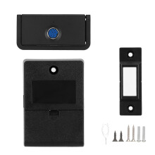 Smart Drawer Locker With360Degree Fingerprint Recognition Low Power Consumption Electronic Cabinet Lock Featuring USB Charging Port And DIY