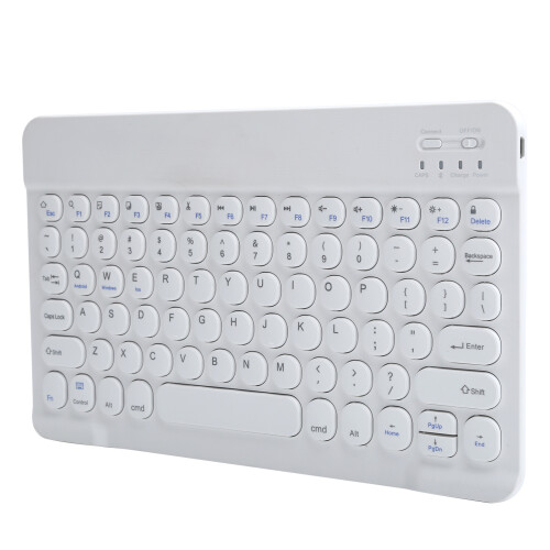 Compact Bluetooth Keyboard, Ergonomic Design & Optimal Key Spacing For Comfortable Typing, Portable Wireless Keyboard With Stable Bluetooth 2