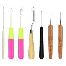 Carpet Crafts Making Tool Kit Latch Hook Set For Crochet Needle Use With Dreadlocks Braid Craft Revamp Handmade Items Including Wood Plastic And