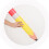 40Pcs Yellow Inflatable Pencil Back to School Classroom Props 11