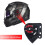 Motorcycle Helmet Visor Clip Shield Lock Base Plate for 4