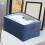 Collapsible Canvas Storage Cube with Handles, 14 x 10 x 6 in 4