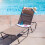 2Pcs Foldable Chair Headrest Cushion Soft Sponge Pillow for Home Use 8