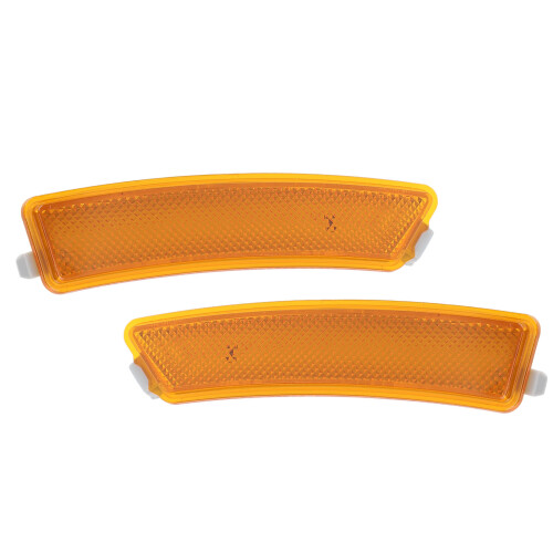 Durable ABS Material Side Marker Light Front Bumper Reflector For Lincoln MKZ2013-2016OEM Standard Replacement Enhanced Visibility Easy