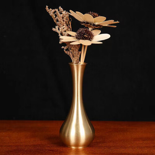 Copper Mini Vase Gold Finish 1