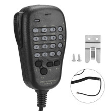 Modulárny 6-pinový konektor DTMF reproduktor mikrofón s tlačidlom Push-To-Talk podsvietený mikrofón pre mobilné rozhlasové stanice Yaesu,