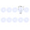 10 Pcs Replacement Floater Sealers For Kitchen Float for Sealing Washers Kitchen Dining 5