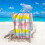 Beach Towel Microfiber Lightweight White Floral Print 5