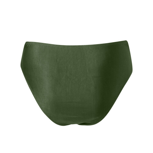 Women's Twist Bikini Bottom High-Cut Ruched Swimsuit Bottom 2