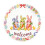 Easter Bunny Welcome Doormat (40/60/80cm) – Absorbent Non- Floormat 2