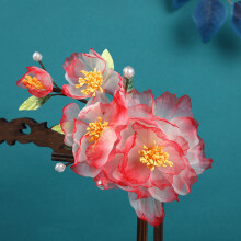 (6) Flower Hair Clips for Thick Curly Hair Styling