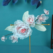 (11) Flower Hair Clips for Thick Curly Hair Styling