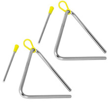 TIGER TRI7-2-MT 15CM (6") Heavy-Duty Steel Triangle Instrument