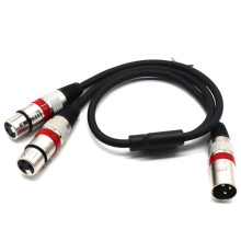 SiYear XLR Y- Splitter Cable - XLR Male to Dual Female 3 Pin Patch Y Cable
