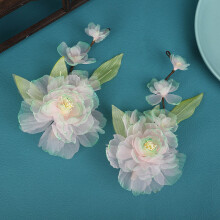 (7) Flower Hair Clips for Thick Curly Hair Styling