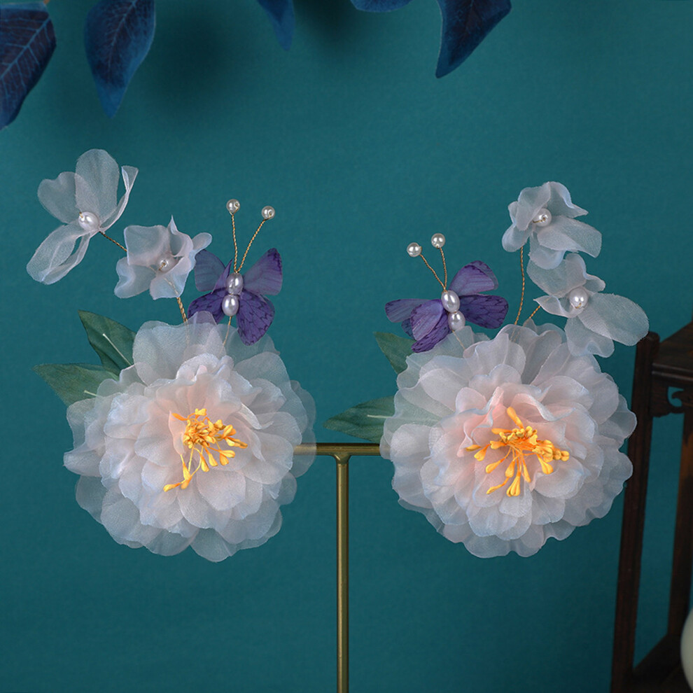 Dachuang Beauty (17) Flower Hair Clips For Thick Curly Hair Styling