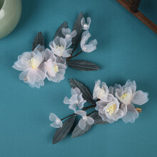 (5) Flower Hair Clips for Thick Curly Hair Styling