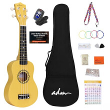 ADM Soprano Ukulele Set for Kids and Beginners
