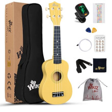 Winzz Soprano Ukulele Starter Kit For Beginners with Bag