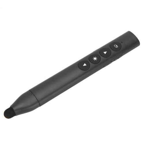Dynamic Presentation Pointer, Easy-To-Use Wireless Presenter Remote With Bright Red Light And High Compatibility For Professional Presentations 2