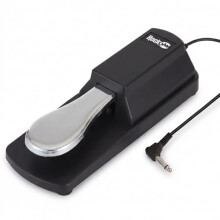 RockJam 6.35mm Sustain Pedal with Polarity Switch