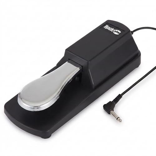 RockJam 6.35mm Sustain Pedal with Polarity Switch