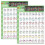Junlego 2 x A4 Mini Laminated Guitar Chord Board for Beginners 1