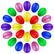 24 Pieces Musical Eggs Shakers