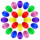 24 Pieces Musical Eggs Shakers 1