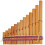 Percussion Plus Honestly Made PP863 Antara 13 note pan pipes 1