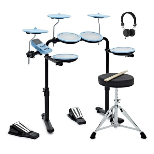 VISIONDRUM 7-piece Mesh Compact Electronic Drum Kit