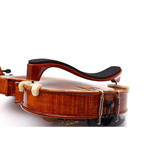 AMZZ Adjustable Maple Wood Violin Shoulder Rest - Collapsible