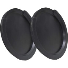 2Pcs 3.26 Inch Guitar Soundhole Cover Soft Rubber Feedback Buster