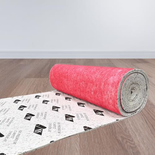 IMPERIAL STUDIOS PU Foam 8mm Thick Carpet Underlay Roll 5m² - Soft Foam