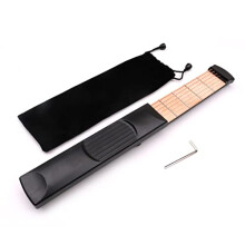 WANGCL 6 Fret Portable Left Hand Pocket Guitar Practice Tool Guitar Gadget