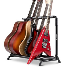 CAHAYA Guitar Stand Multiple Guitar Display Rack Folding Acoustic Guitar