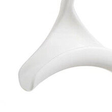 White Purse Hanger Bag Arc Door Closet Hook for Satchel and Belt Storage