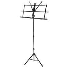 Windsor 050151-BK Adjustable Folding Sheet Music Stand with Carry Case