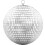 Devan 20CM Silver Mirror Ball - Disco Party Hanging Decorative Item 1
