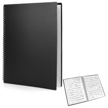QWORK A4 60 Pages Modern Music File Folder