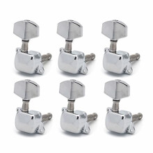 6R Semi-Closed Guitar Tuners String Tuning Pegs Keys Machine Heads Set