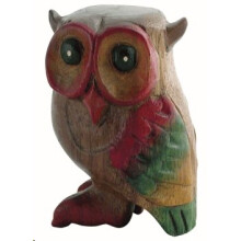 Brilliant Little HOOTING OWL Wooden Whistle Instrument