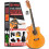 Pyle 6 String Acoustic Guitar Beginner Starter Kit Guitarra Acustica 1